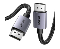 UGREEN Kabel DisplayPort 1.4 DP120 8K 60Hz 32.4Gbps 1m czarny - 1489036 - zdjęcie 2